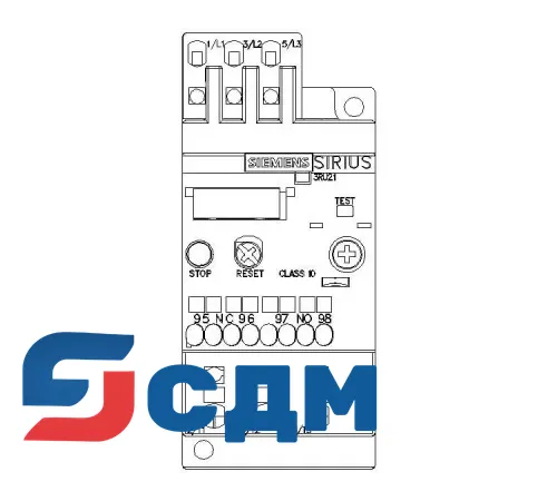 3RU2116-0BC1 3RU2 до 40 A для стандартных применений