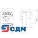 3RV2111-1CA10 Для защиты электродвигателей с функцией реле перегрузки