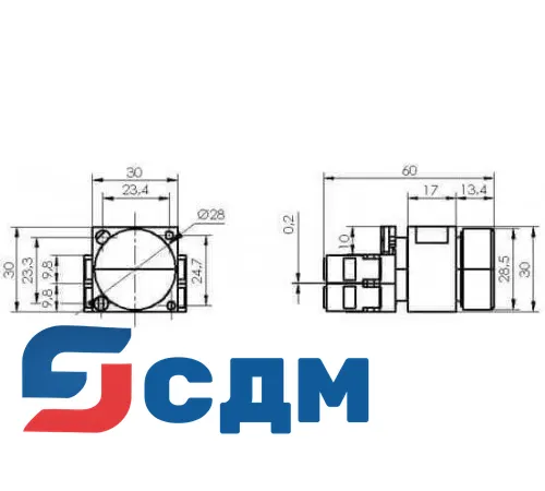 3SB3646-0AA21 Комплектная комбинации устройств