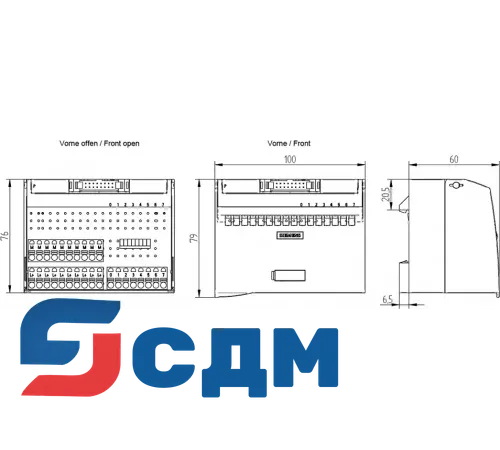 6ES7924-0CH20-0BC0 Клеммный блок