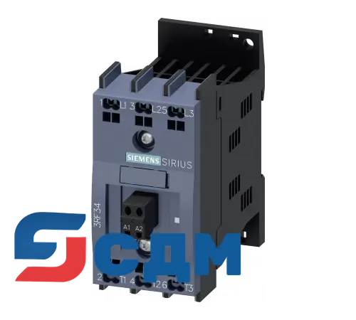 3RF3405-2BB26 Полупроводниковый 3-фазный контактор SIRIUS 3RF34