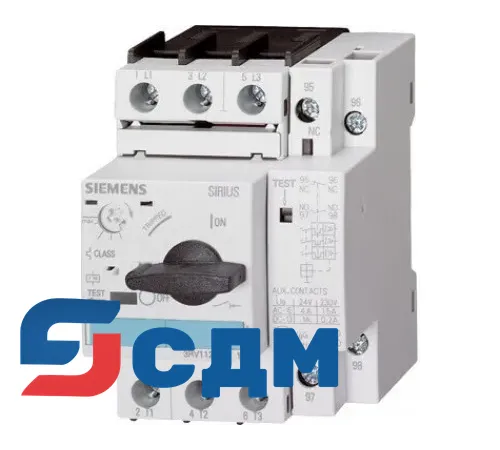 3RV1121-4BA10Защита электродвигателя от перегрузки