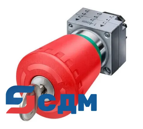 3SB3500-1YA20 Приводы - АВАРИЙНАЯ ОСТАНОВКА грибовидные кнопки