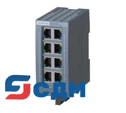 6GK5008-0BA00-1AB2 Неуправляемые коммутаторы SCALANCE XB-000