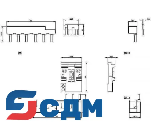 3RA2933-2C Компонент для самостоятельной сборки