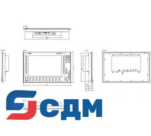 6AV7863-2BB10-0AA0 SIMATIC Industrial Flat Panel