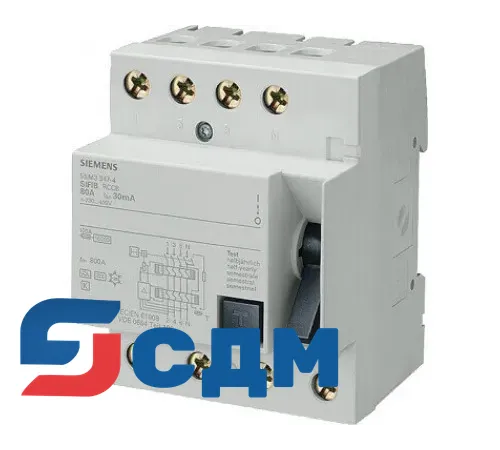 5SM3344-4KK14 УЗО - устройства защитного отключения