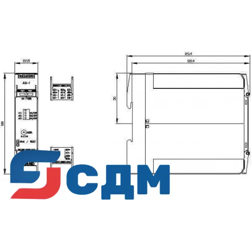 3RK1207-3CG00-2AA2 SlimLine Compact