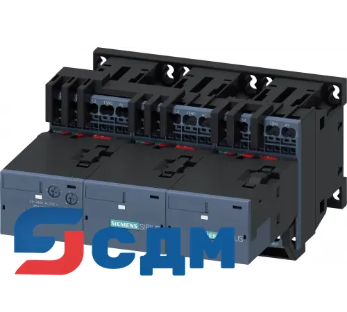 3RA2415-8XF31-2AB0 Контакторные сборки для пуска асинхронных двигателей переключением со звезды на треугольник SIRIUS 3RA24