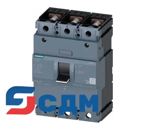 3VA1225-1AA32-0AA0 3VA Переключатели-разъединители в исполнении MCCB мощностью до 160 А