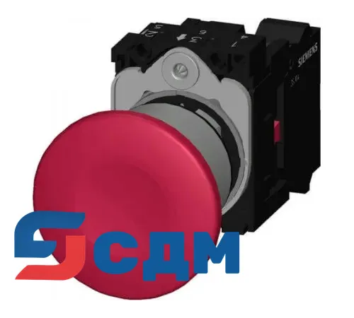 3SU1150-1BA20-3CA0 Кнопка грибовидная