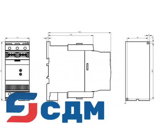 Siemens 3RW3047-1BB14 Устройство плавного пуска