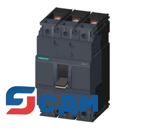3VA1010-2ED32-0AA0 3VA1 Автоматический выключатель в литом корпусе до 250 А, TM, 400 В, до 70 кА