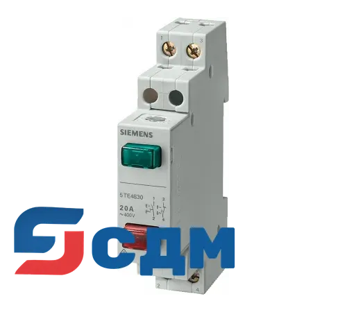 5TE4830 Кнопка 5TE4 8, установочная глубина 70мм