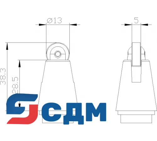 3SE5000-0AD02-1AJ0 Корпуса шириной 40 мм в соответствии с EN 50041
