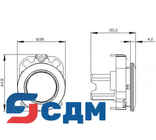 3SU1061-0JD20-0AA0 Кнопка