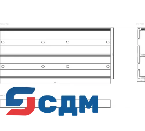 6ES7194-4GD00-0AA0 Аксессуар для силовых модулей ET 200pro