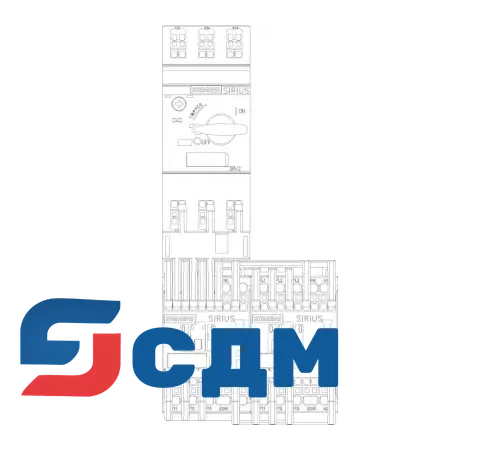 3RA2210-0CE15-2AP0 3RA22 для монтажа на стандартную рейку или для крепления винтами