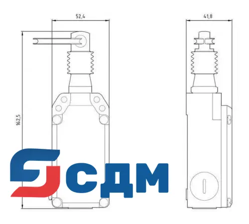 3SE7120-2DD01 Тросовый выключатель SIGUARD