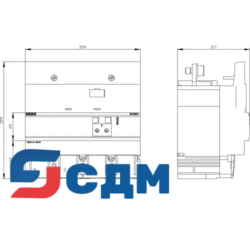 3VA9324-0RL30 Устройства защитного отключения УЗО для 3VA2