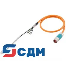 6FX8002-5CF14-.... Силовой кабель для 1FK7 двигателей с разъёмами SPEED-CONNECT