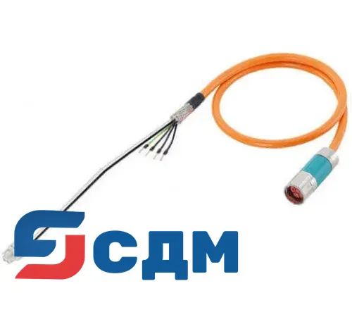 6FX8002-5CF14-.... Силовой кабель для 1FK7 двигателей с разъёмами SPEED-CONNECT