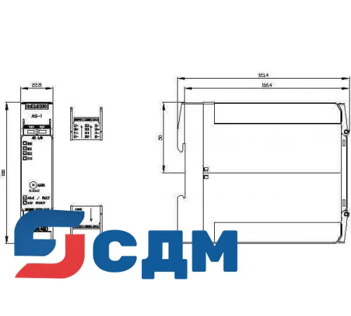3RK2200-2CE00-2AA2 SlimLine Compact