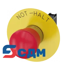 3SU1150-1HA20-1CH0 Кнопка грибовидная АВАРИЙНОЙ ОСТАНОВКИ