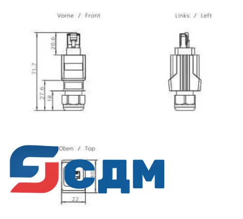 Siemens 6GK1901-1BB10-6AA0 Оптический кабель IE FO Cord