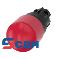 3SU1000-1GB20-0AA0 Кнопка грибовидная АВАРИЙНОЙ ОСТАНОВКИ