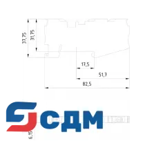 8WH3003-0AF00 Клемма с режущими зажимами 8WH