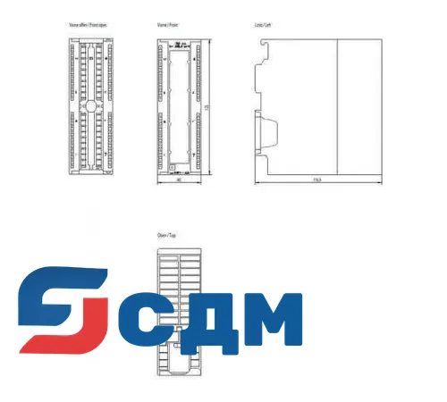 Siemens 6ES7322-1HF10-0AA0 Программируемый контроллер