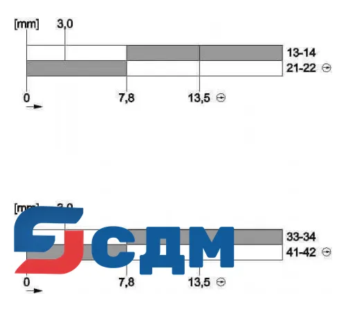 3SE5162-0CD02 XL, Ширина корпуса 56 мм
