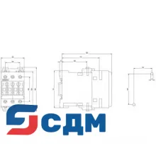 Контактор Siemens 3RT1024-1BB40