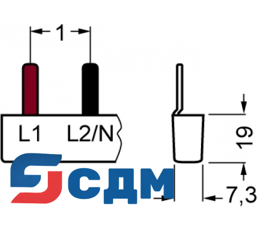 5ST3638 Сборные шины 5ST для модульных устройств