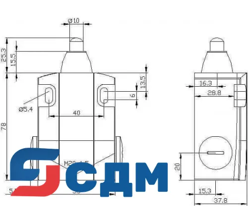 3SE5122-0BC02 Корпуса шириной 56 мм
