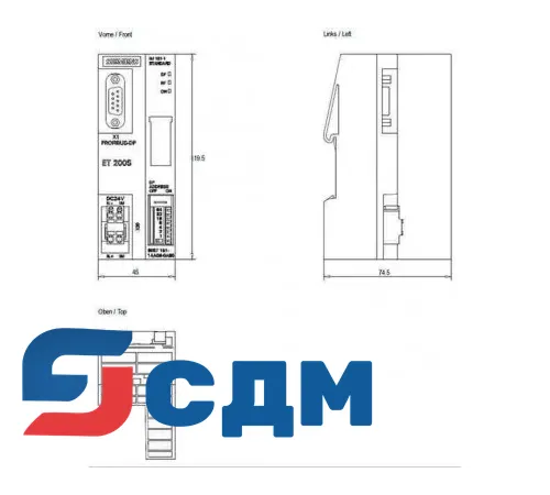 6ES7151-1AA06-0AB0 система распределенного ввода-вывода SIMATIC ET 200S