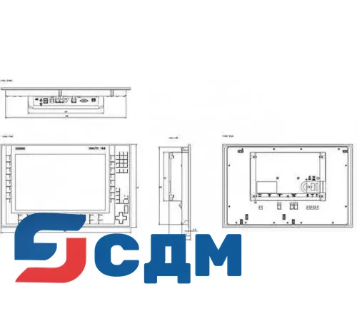 6AV21241QC020AX0 — Панель оператора Siemens