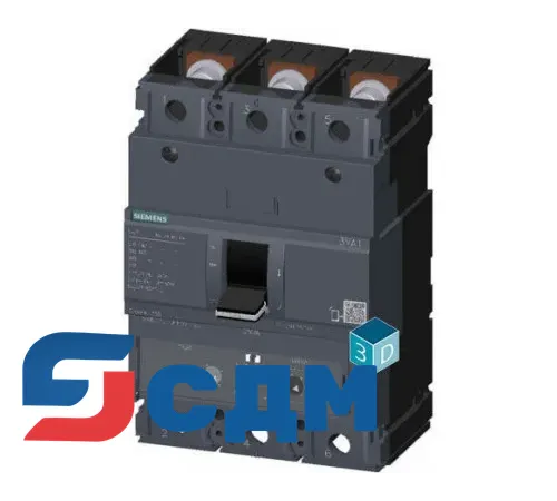 3VA1225-5EF32-0AA0 3VA1 Автоматический выключатель в литом корпусе до 250 А, TM, 400 В, до 70 кА