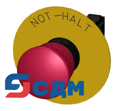 3SU1100-1HB20-3CH0 Кнопка грибовидная АВАРИЙНОЙ ОСТАНОВКИ