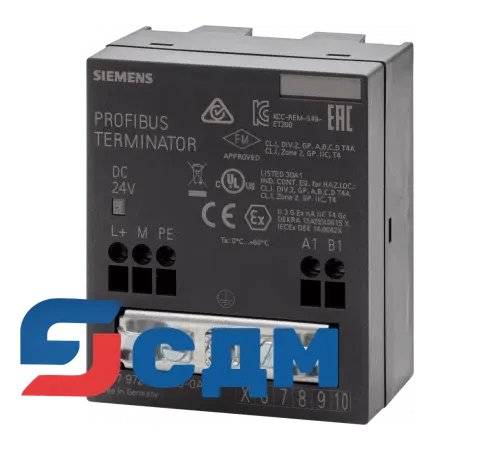 6ES7972-0DA00-0AA0 Активный сетевой терминатор RS 485