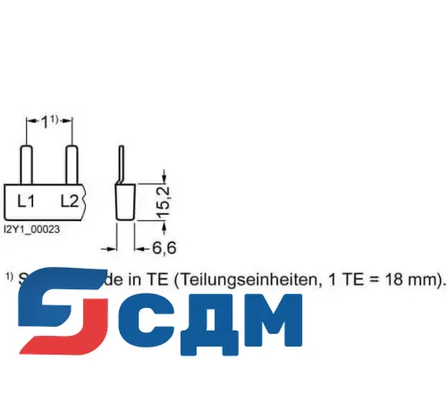 5ST3608 Сборные шины 5ST для модульных устройств