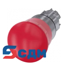 3SU1050-1HB20-0AA0 Кнопка грибовидная АВАРИЙНОЙ ОСТАНОВКИ