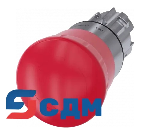 3SU1050-1HB20-0AA0 Кнопка грибовидная АВАРИЙНОЙ ОСТАНОВКИ