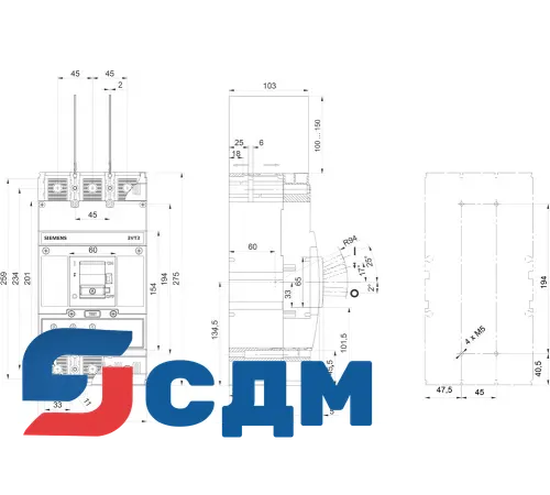 3VT3763-3AA36-0AA0 Основное устройство