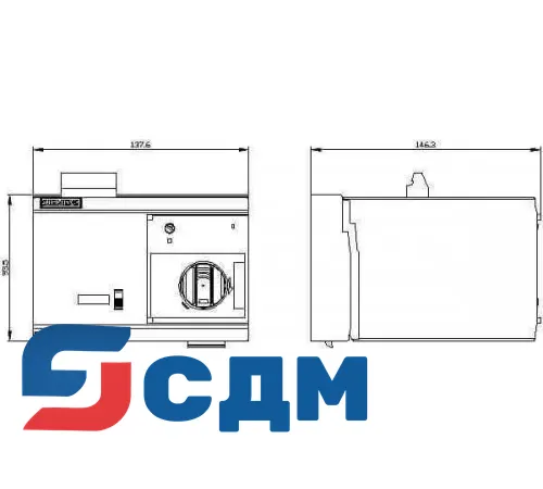 3VA9467-0HA20 Аксессуар и запасные части