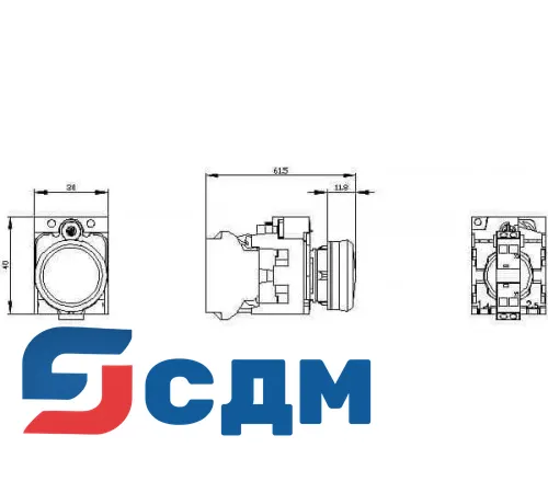 3SU1152-6AA20-3AA0 Контрольные лампы