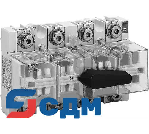 5TE1640 Блокируемый выключатель наргузки 5TE1, установочная глубина 92 мм