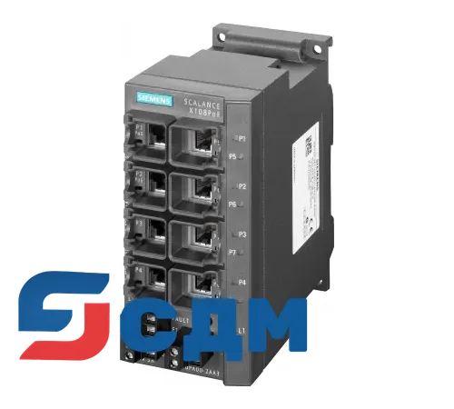 6GK5108-0PA00-2AA3 Неуправляемые коммутаторы SCALANCE X-100