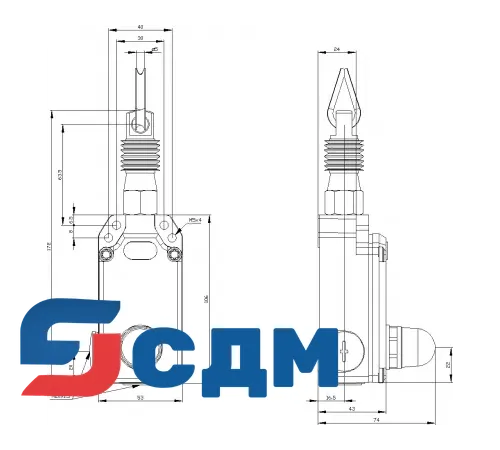 3SE7150-2DD04 Тросовый выключатель SIGUARD